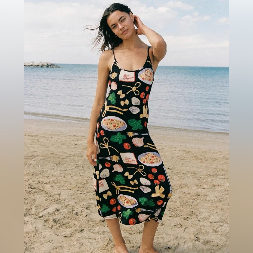 Lisa Says Gah Sofia Slip
Dress Buon Appetito Black XL